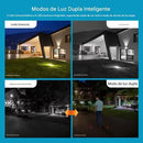Kit 3 Câmeras De Vigilancia Lente Dupla Fixa e Giratoria 360 Com Sirene Policia Alarme Visão Noturna Com Áudio Bidirecional Wifi Prova DÁgua Segurança - IP SEGURANÇA