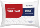 Kit Travesseiro 04 Peças Fiber Team Antialérgico com Fibra Siliconizada - Ortobom