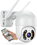 Kit 2 Câmeras de Segurança 2024 Wi-fi Speed Dome A8 com Visão Noturna (Infravermelho)
