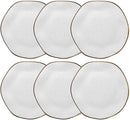 Oxford Conjunto de 6 Pratos Rasos 27,5cm Ryo Maresia