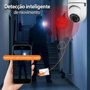 Câmera de Segurança Tipo Lâmpada 8177 WiFi Full HD 1080p com Visão Noturna, Bivolt, Yoosee, Detecção de Movimento e Áudio Bidirecional