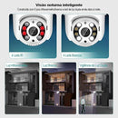 Kit 2 Câmeras de Segurança 2024 Wi-fi Speed Dome A8 com Visão Noturna (Infravermelho)