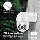 Kit 2 Câmeras de Segurança 2024 Wi-fi Speed Dome A8 com Visão Noturna (Infravermelho)